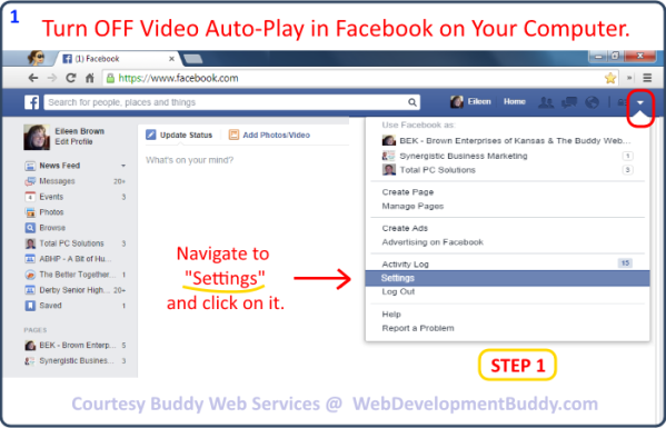 Image 01 - How to Turn Off Facebook Video Auto-Pay